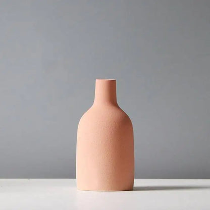 Nordic Minimalist Ceramic Vase Collection