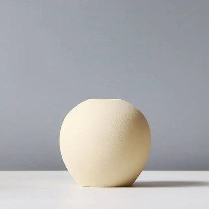 Nordic Minimalist Ceramic Vase Collection