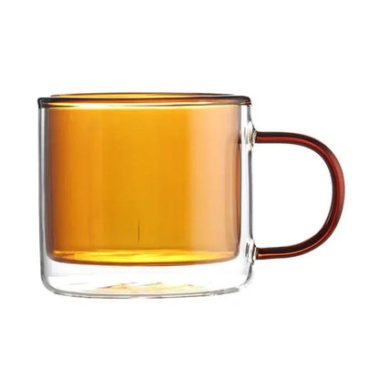 Double Wall Heat-Resistant Glass Tea Cup